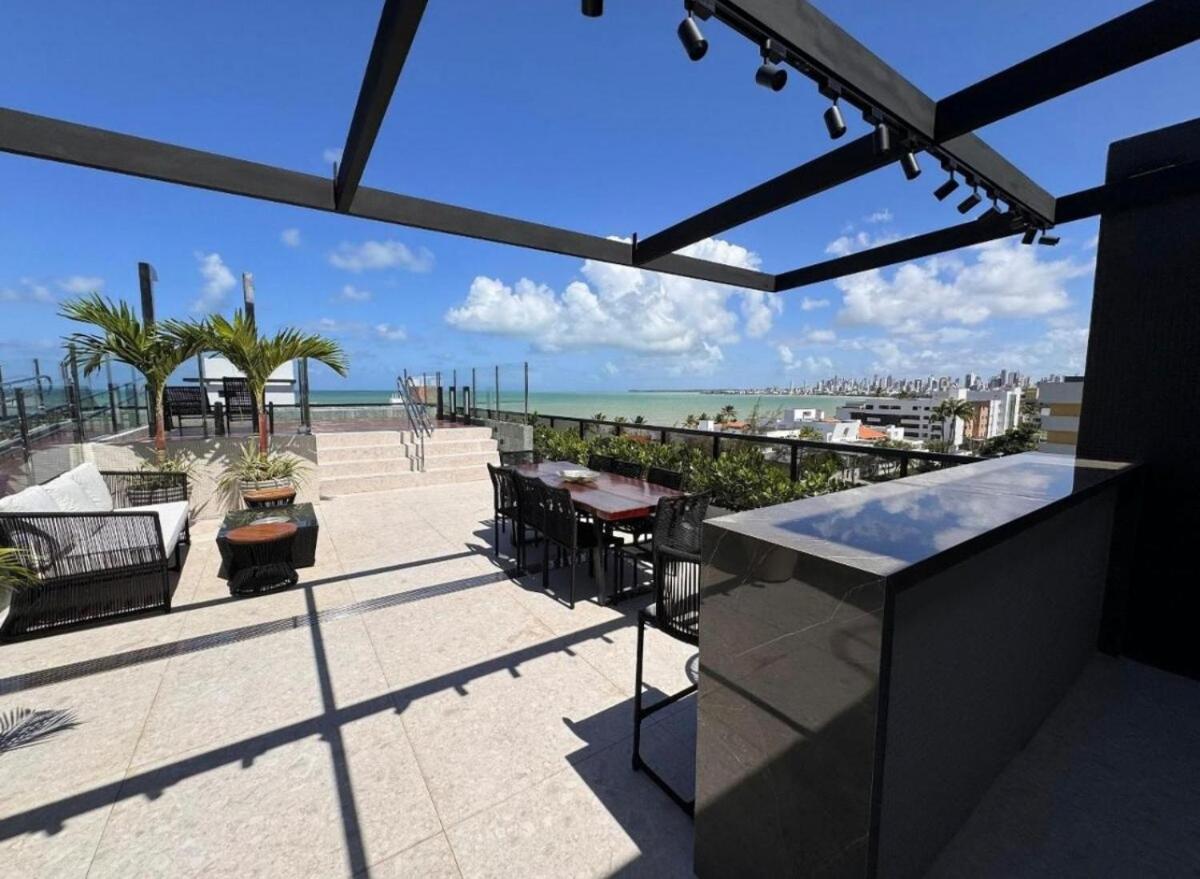 Flat Ozean Completo 2 Pessoas Na Beira-mar Do Bessa Apartamento João Pessoa