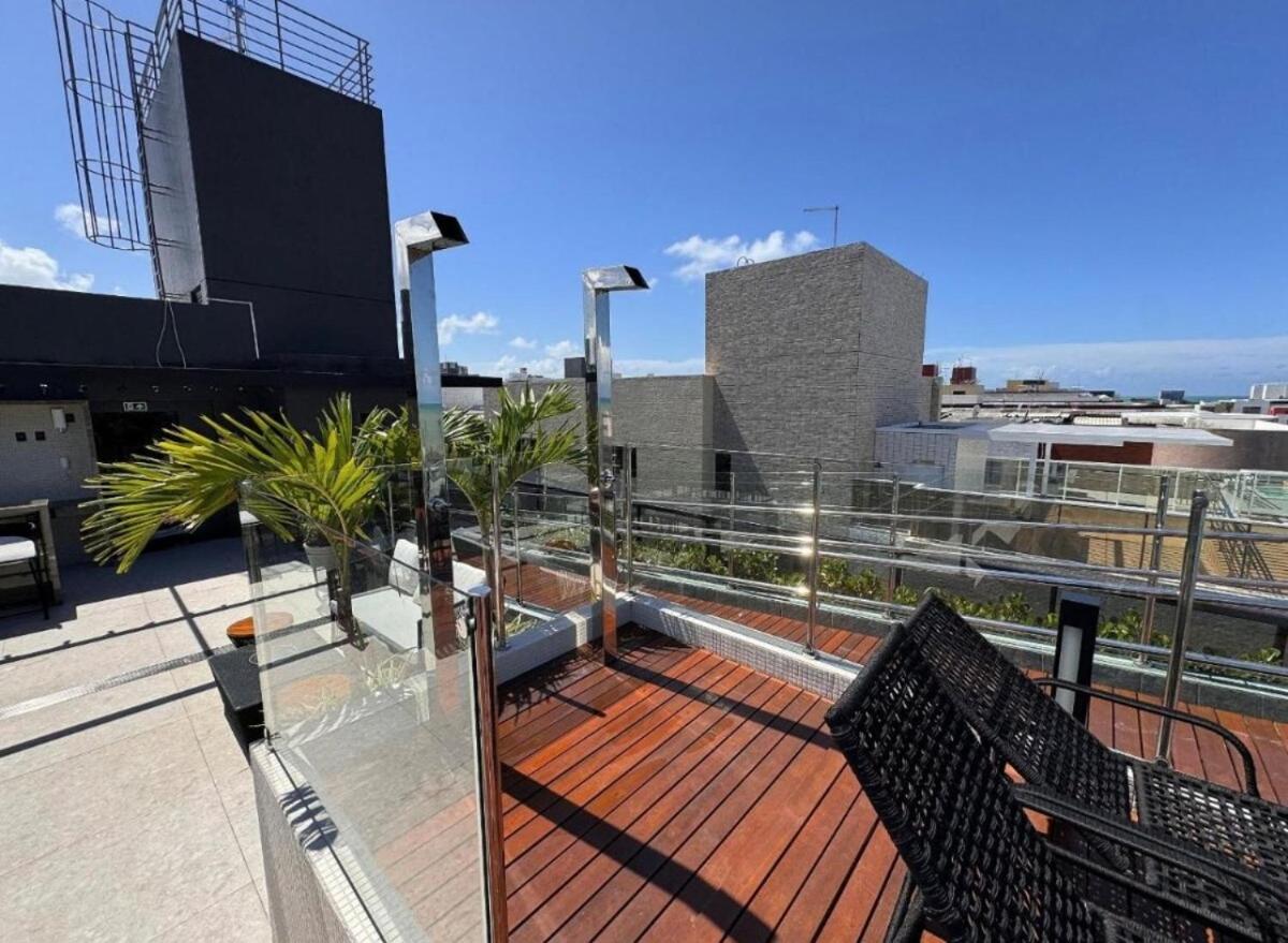 Flat Ozean Completo 2 Pessoas Na Beira-mar Do Bessa Apartamento João Pessoa