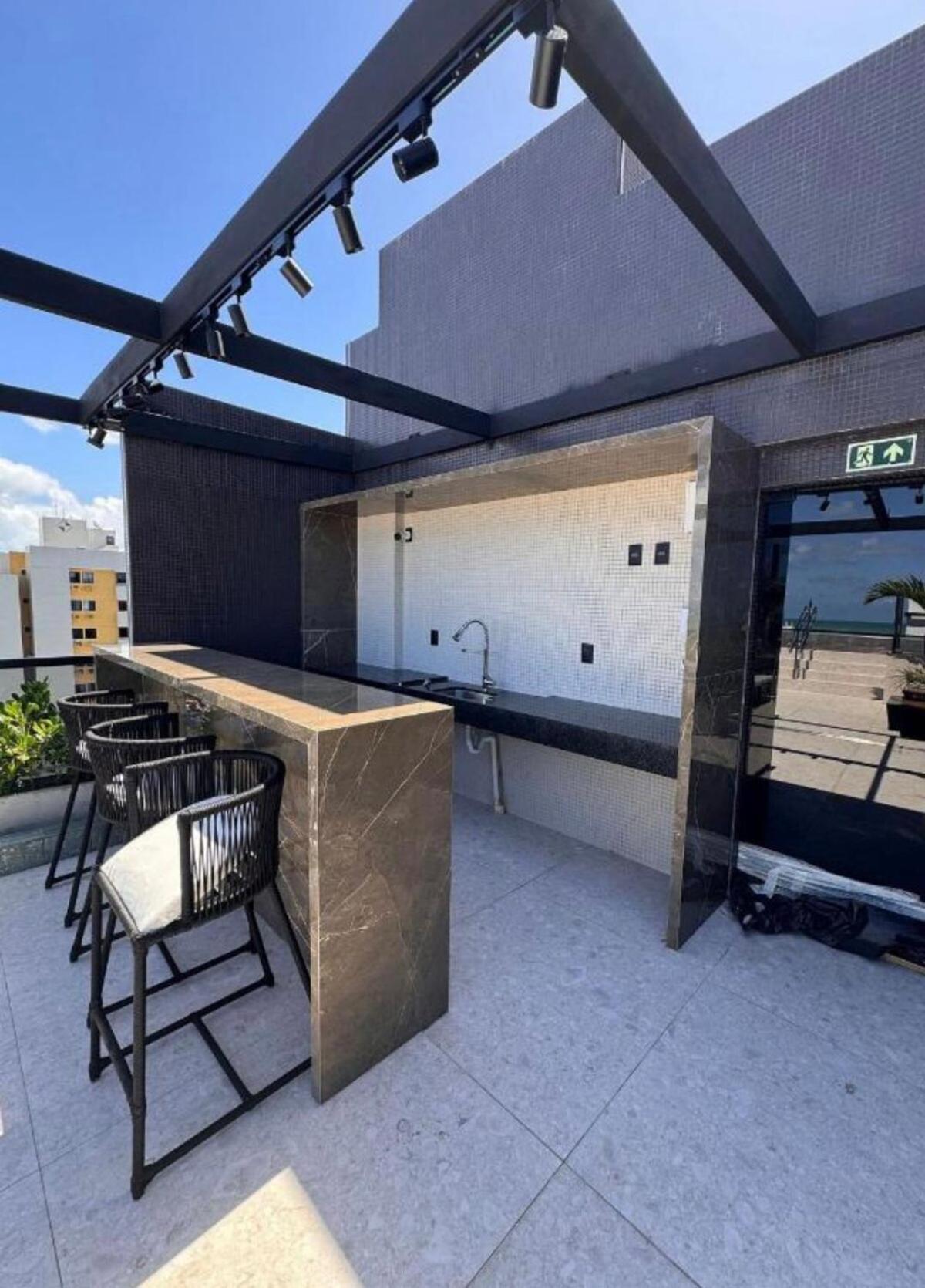 Apartamento Flat Ozean Completo 2 Pessoas Na Beira-mar Do Bessa *