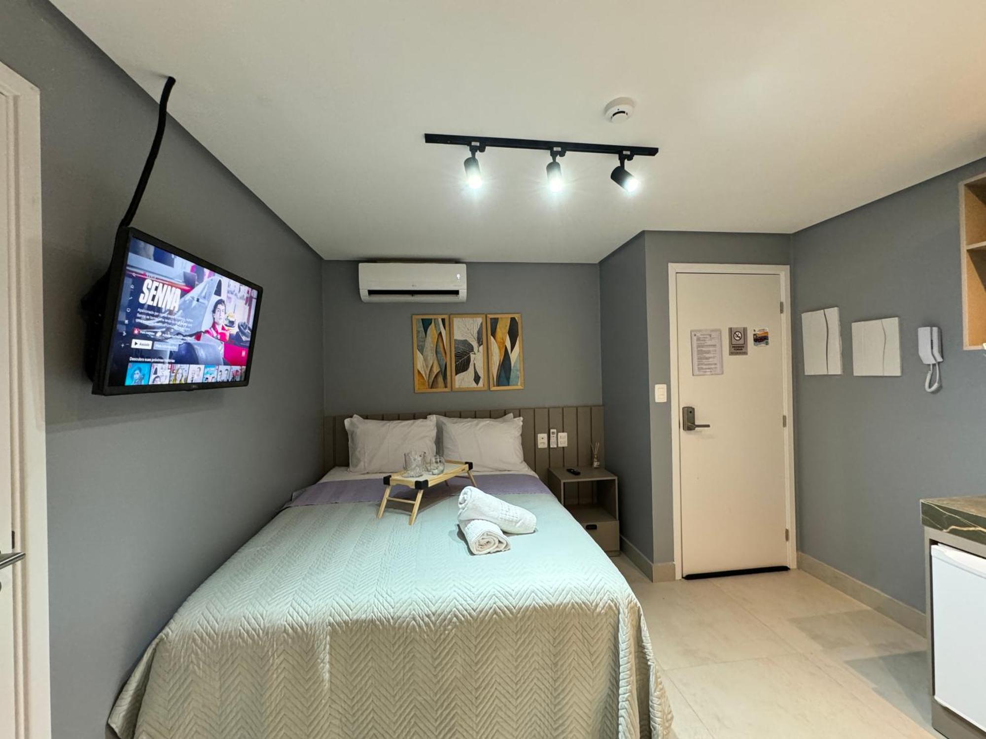 Flat Ozean Completo 2 Pessoas Na Beira-mar Do Bessa Apartamento