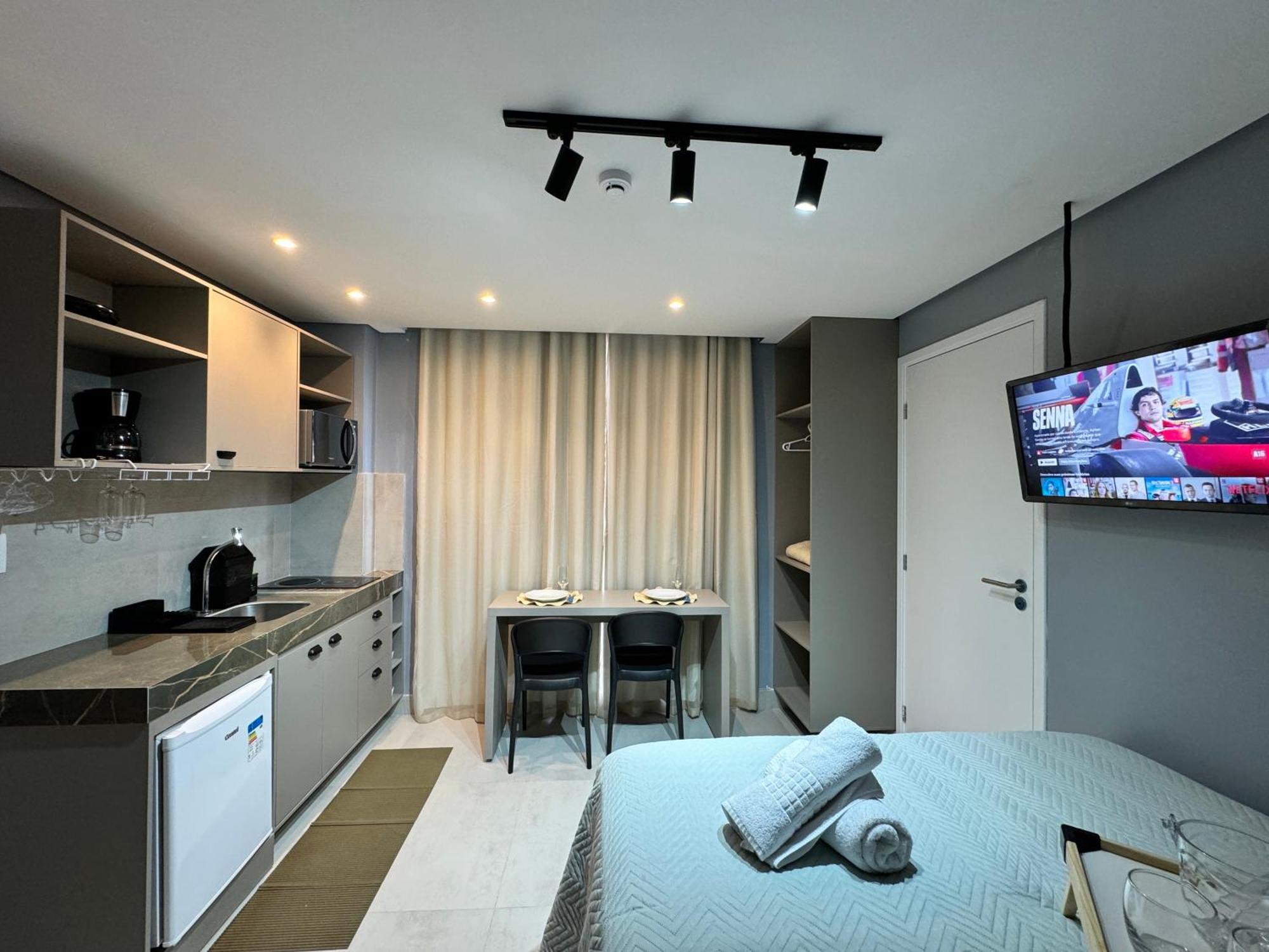 Flat Ozean Completo 2 Pessoas Na Beira-mar Do Bessa Apartamento